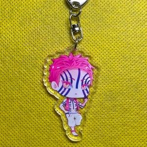 Demon Slayer Kimetsu no Yaiba anime Akaza keychain